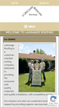 Mobile Screenshot of lagrangeroof.com
